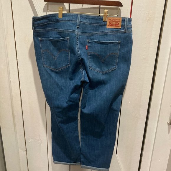 Levi Stauss mid rise skinny jeans 33 - Picture 4 of 6